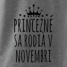 Princezné sa rodia v novembri Princezné sa rodia v novembri