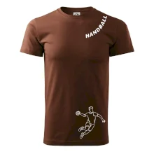 Handball nápis šikmo