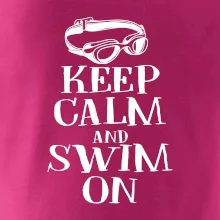 Keep calm and swim on