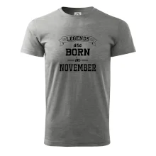 Legends are born in November