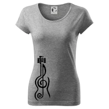 Husľový kľúč gitara Husľový kľúč gitara