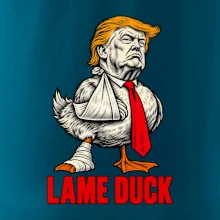 Donald Trump lame duck rytina