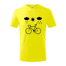 Cyklista za každého počasia