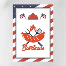 USA BBQ POSTER