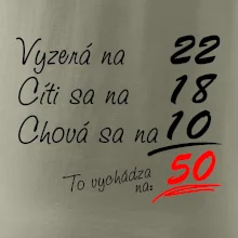 Vyzerá, cíti sa, chová sa - 50 rokov Vyzerá, cíti sa, chová sa - 50 rokov