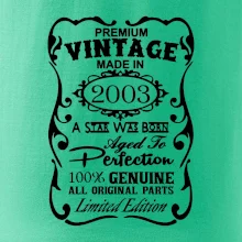 Vintage Etiketa - 2003