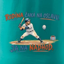 Rodina čaká na oslavu ja na nadhod