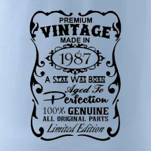 Vintage Etiketa - 1987