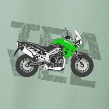 Cestovná enduro zelená