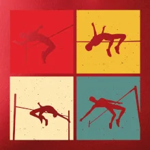 Skok do výšky vintage Skok do výšky vintage