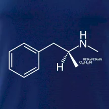 Molekulárna štruktúra pervitín Molekulárna štruktúra pervitín