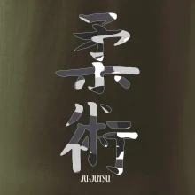 Ju-jutsu maskáčový nápis