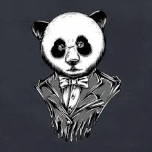 Panda gentleman