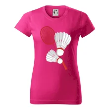 Bedminton - pálka a košík