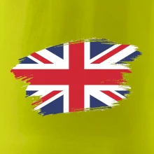 Britská vlajka roztrhaná