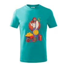 Baník ťaží Bitcoiny