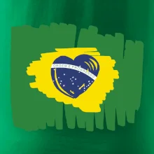 Brazília vlajka srdca