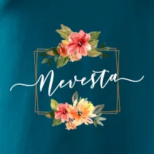 Nevesta štvorec oranžový