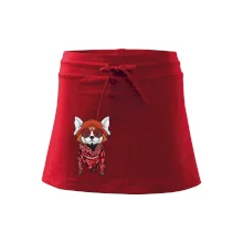 Červená panda hipster