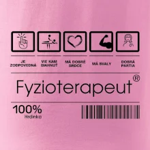 Čiarový kód fyzioterapeutka