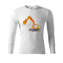 Bager bez nápisu oranžový