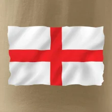 Anglická vlajka vejúca