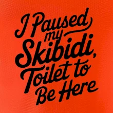 I Paused My Skibidi Toilet to be Here I Paused My Skibidi Toilet to be Here