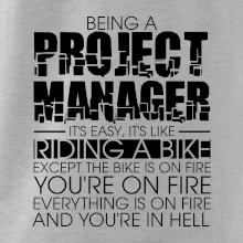 Being A Project Manager - bike