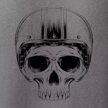 Motorkár lebka s guľatou hlavou