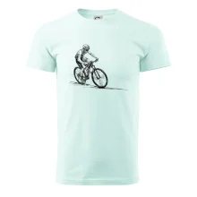 MTB kreslený cyklista MTB kreslený cyklista