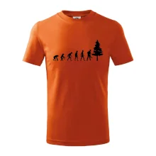 Evolúcia drevorubač - píla a strom