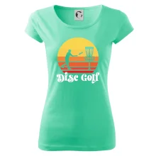 Disc golf postava vintage Disc golf postava vintage