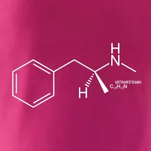 Molekulárna štruktúra pervitín Molekulárna štruktúra pervitín