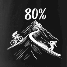 Narodeniny cyklista a lyžiar 80