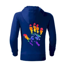 LGBT hand print