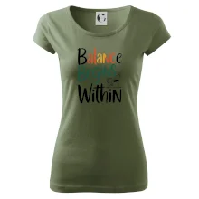 Balance begins within