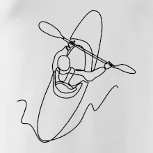 Kajak zhora jedným ťahom