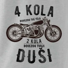 4 kolesá vs 2 kolesá