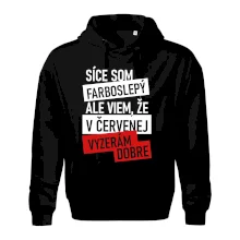 Síce som farboslepý, ale viem, že v červenej vyzerám dobre Síce som farboslepý, ale viem, že v červenej vyzerám dobre