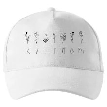 Kvitnem - Nápis s kvetinami