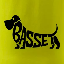 Basset nápis v tele