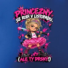 Princezny se rodí v listopadu drsná punková holčička