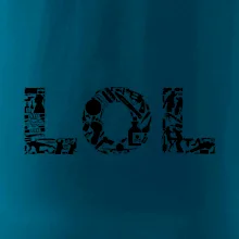 LOL nápis LOL nápis