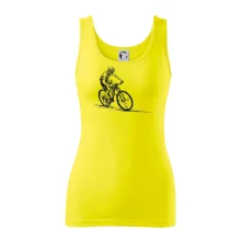 MTB kreslený cyklista MTB kreslený cyklista