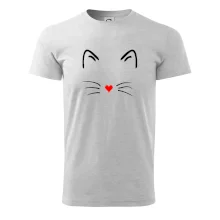 Mačka - srdce namiesto nosa Mačka - srdce namiesto nosa