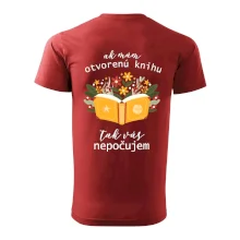 Ak mám otvorenú knihu, tak vás nepočujem