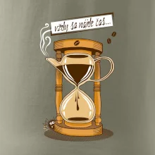 Vždy sa nájde čas na kávu (Pecka design)