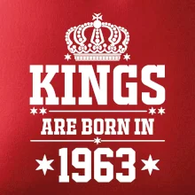 Kings are born in 1963