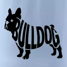 Bulldog nápis v tele
