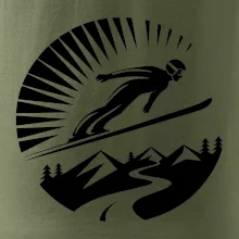 Skokan čierny v kruhu